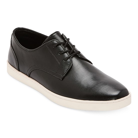 J. Ferrar Mens Fleet Round Closed Toe Oxford Shoes