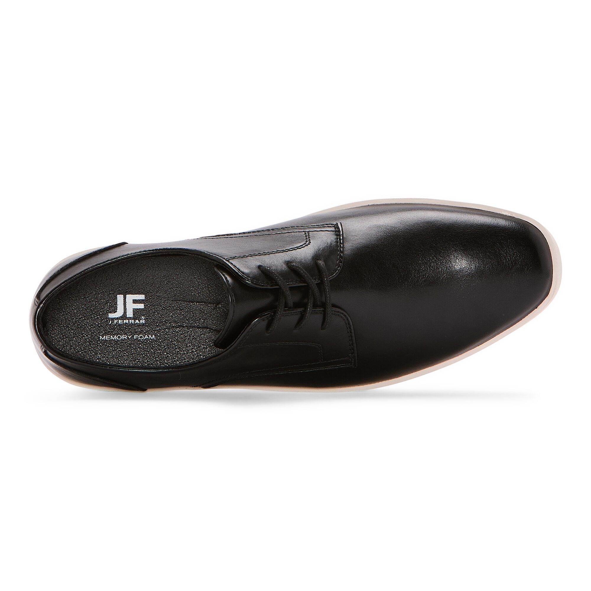 J. Ferrar Fleet Mens Round Closed Toe Oxford Shoes