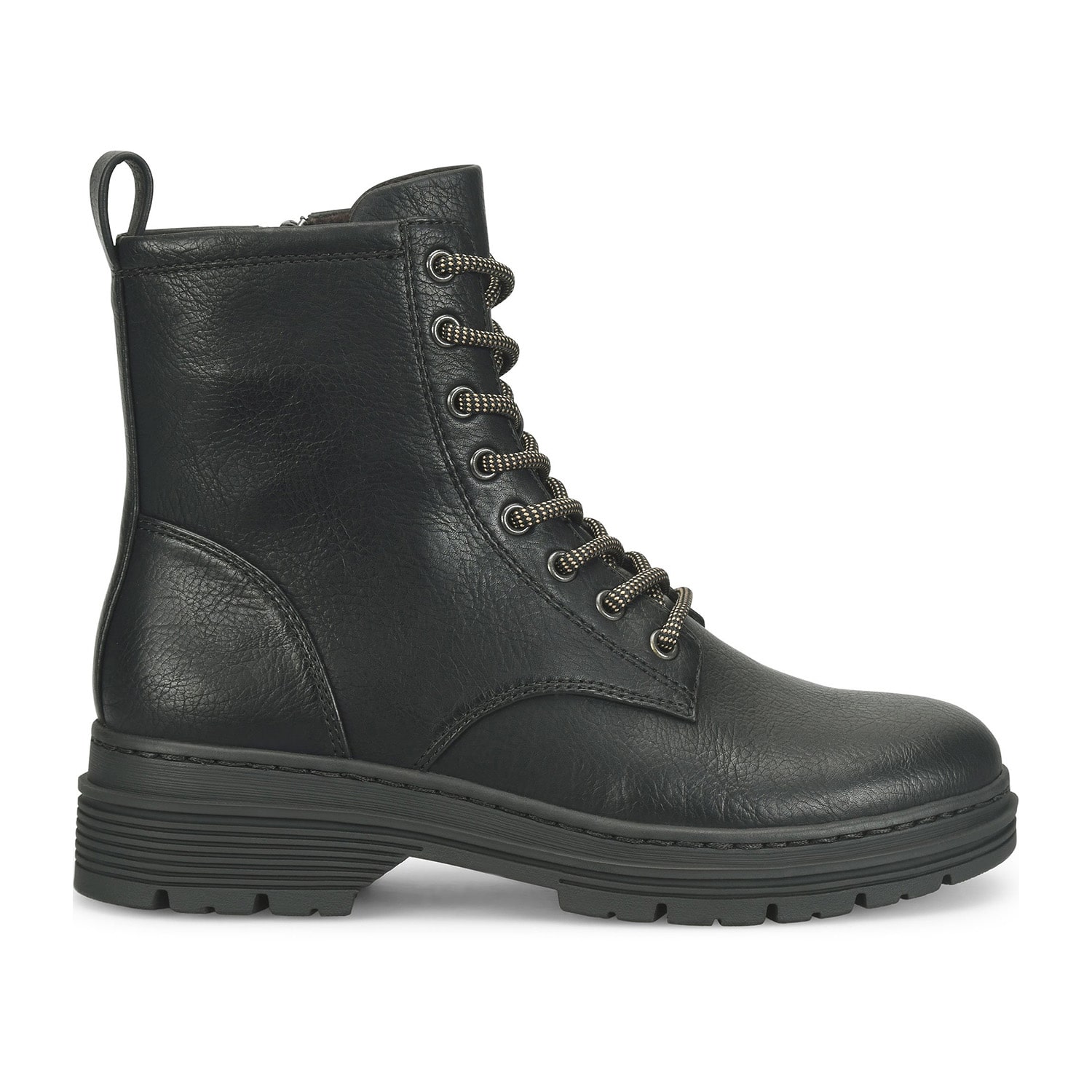 BOC by Born Womens Lauper Flat Heel Lace Up Boots
