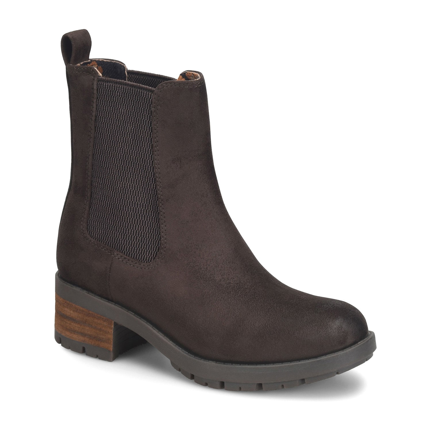 BOC by Born Womens Shelby Block Heel Chelsea Boots
