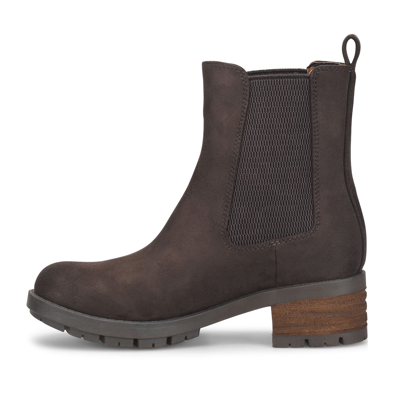 BOC by Born Womens Shelby Block Heel Chelsea Boots