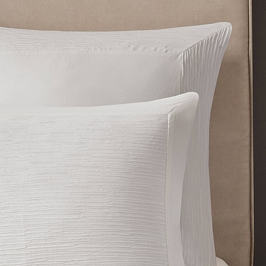 N Natori Hanae Cotton Blend Yarn Dyed 3 Piece Comforter Set