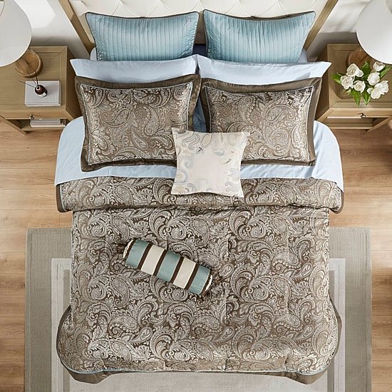 Madison Park Whitman 12-pc. Complete Bedding Set with Sheets