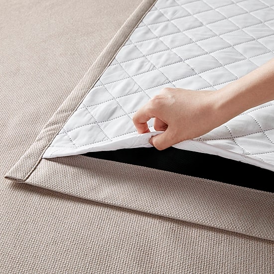 Madison Park Karien Sound Blocking Rod Pocket Back Tab 100% Blackout Set of 2 Curtain Panel