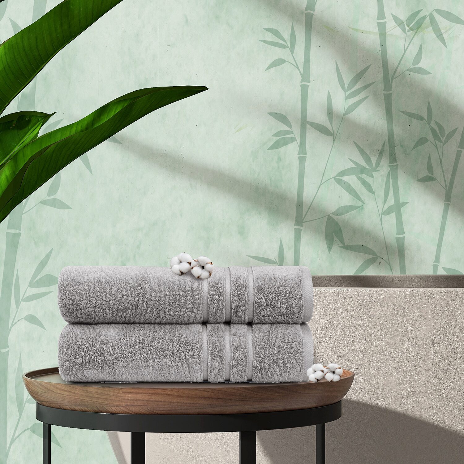 Trident Cotton And Viscose From Bamboo 2-pc. Bath Towel