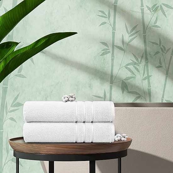 Trident Cotton And Viscose From Bamboo 2-pc. Bath Towel