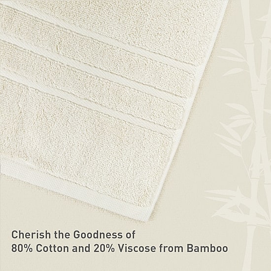 Trident Cotton And Viscose From Bamboo 4-pc. Bath Towel Set