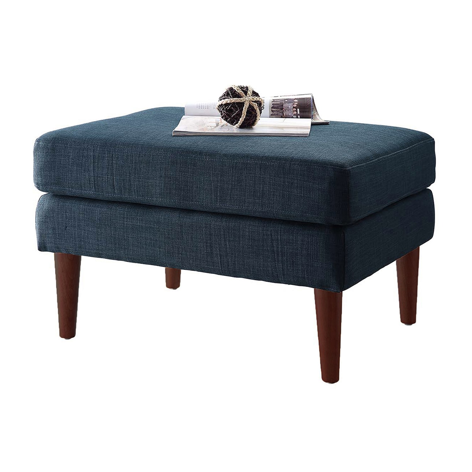 Marlow Mid Century Ottoman