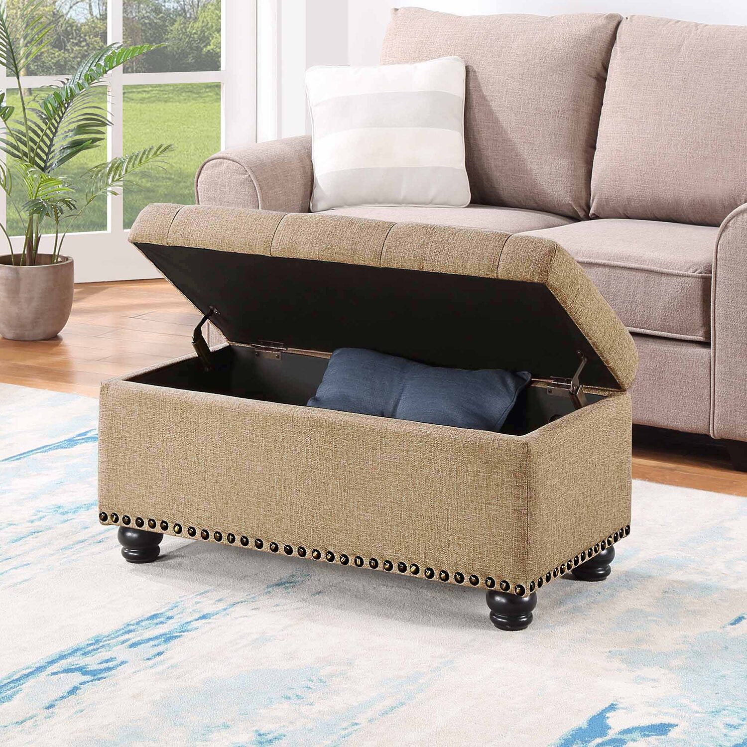 Designs4Comfort 7th Avenue Storage Ottoman