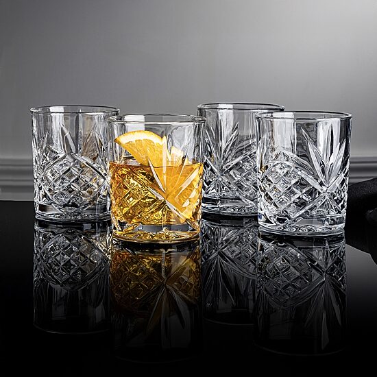 Godinger Silver Dublin Crystal 4-pc. Double Old Fashioned