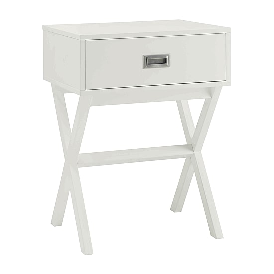 Convenience Concepts Designs2go Living Room Collection Storage 1-Drawer End Table