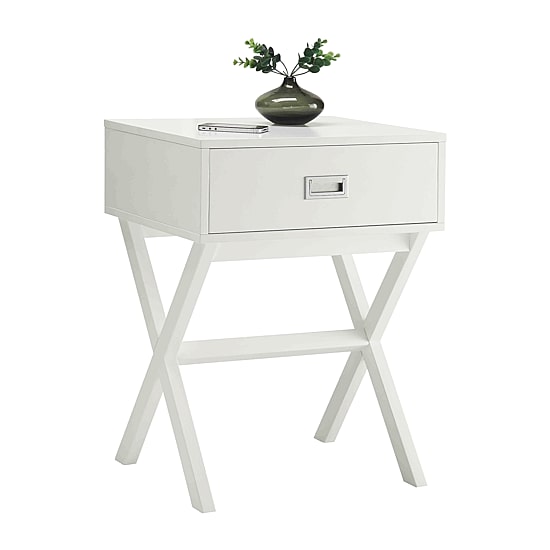 Convenience Concepts Designs2go Living Room Collection Storage 1-Drawer End Table