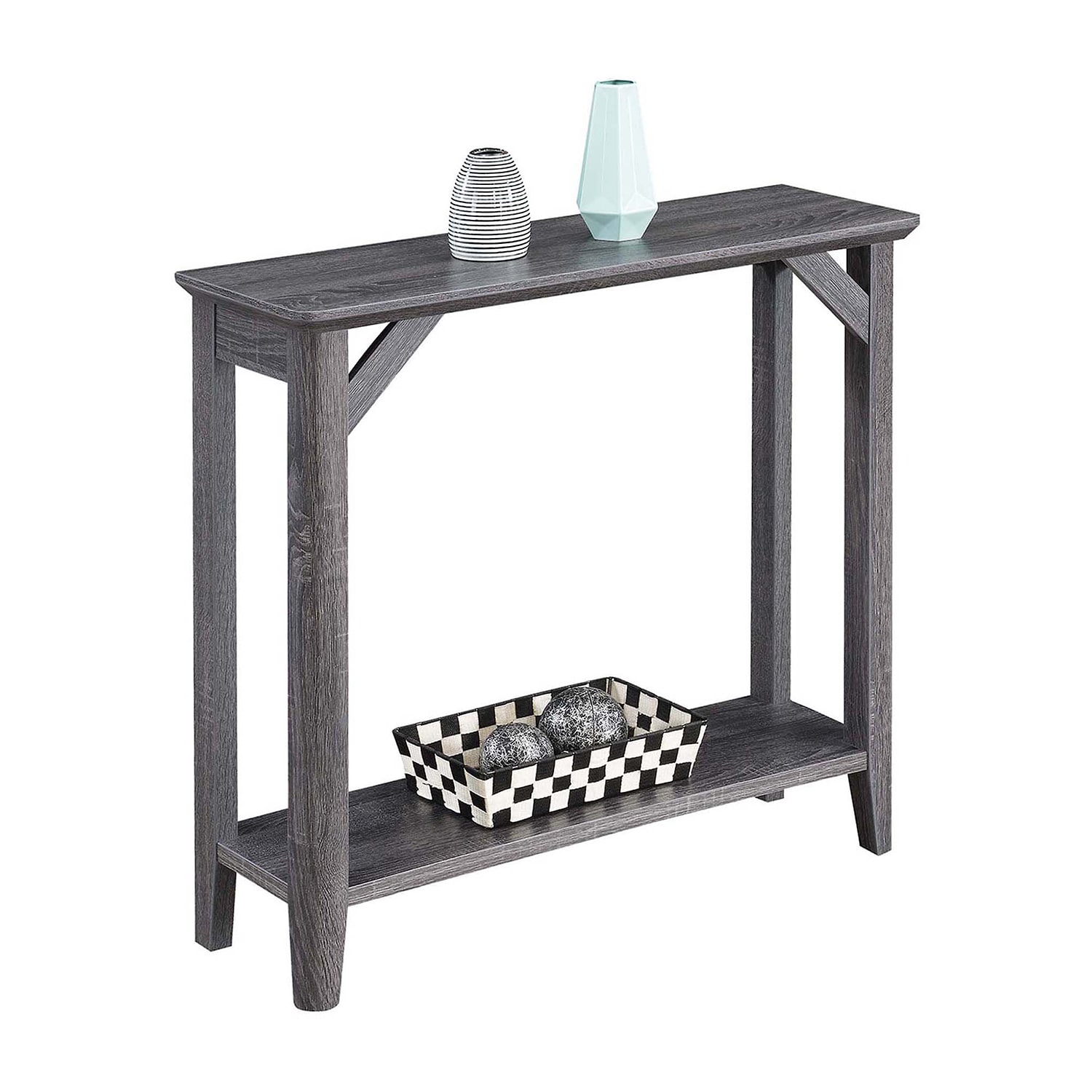 Winston Hall Table with Shelf