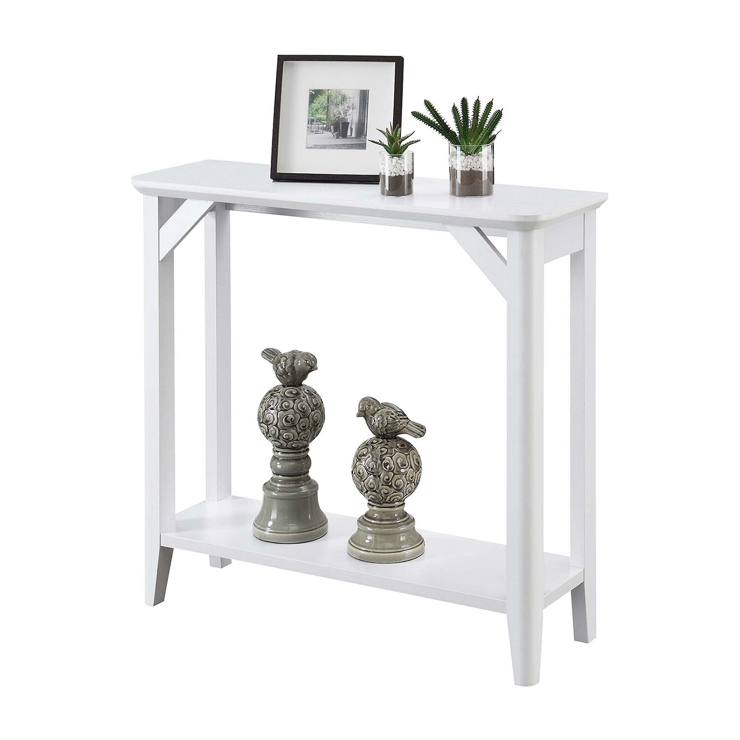 Winston Hall Table with Shelf