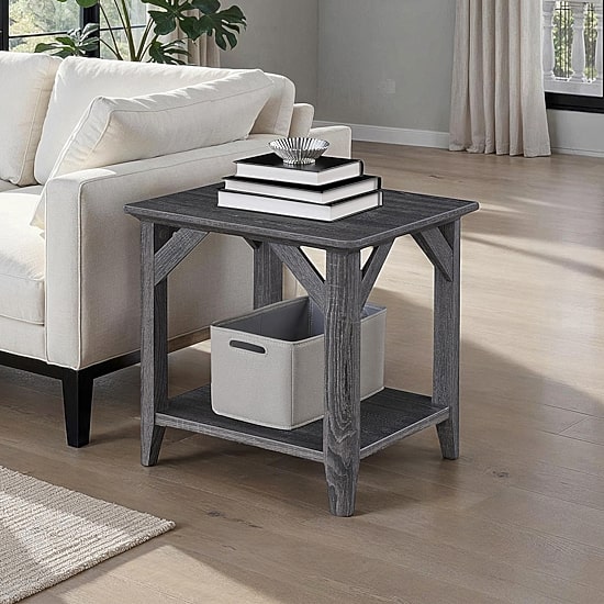 Convenience Concepts Winston Living Room Collection Storage Console Table