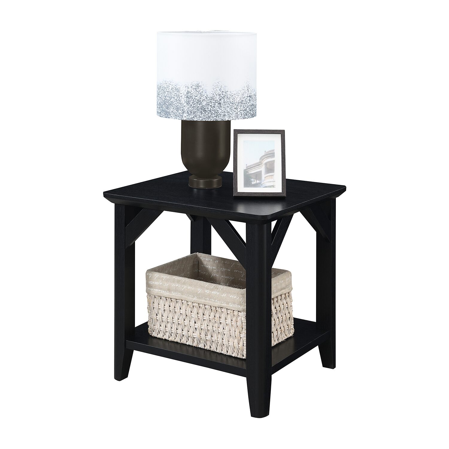 Convenience Concepts Winston Living Room Collection Storage Console Table