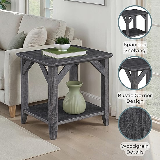 Convenience Concepts Winston Living Room Collection Storage Console Table