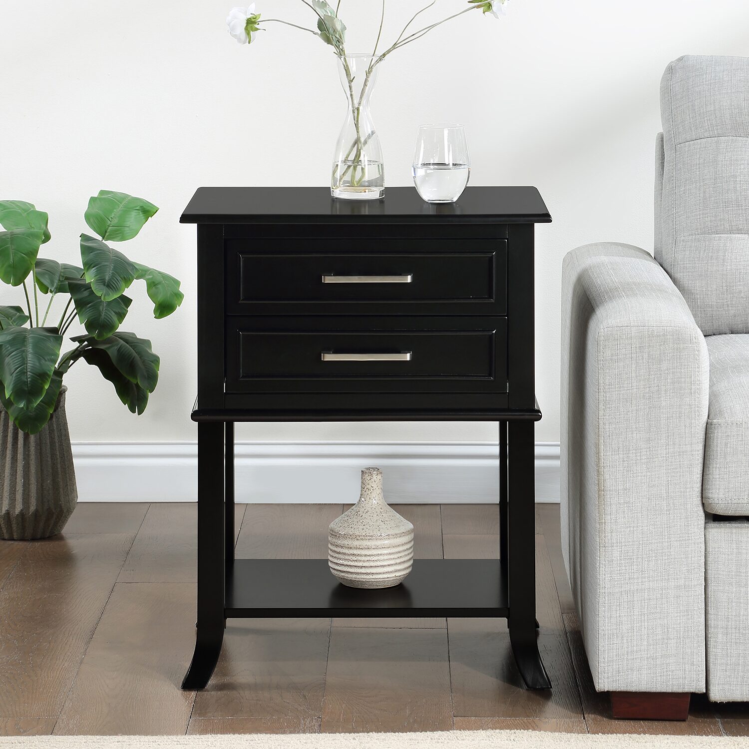 Convenience Concepts Sydney 2-Drawer End Table