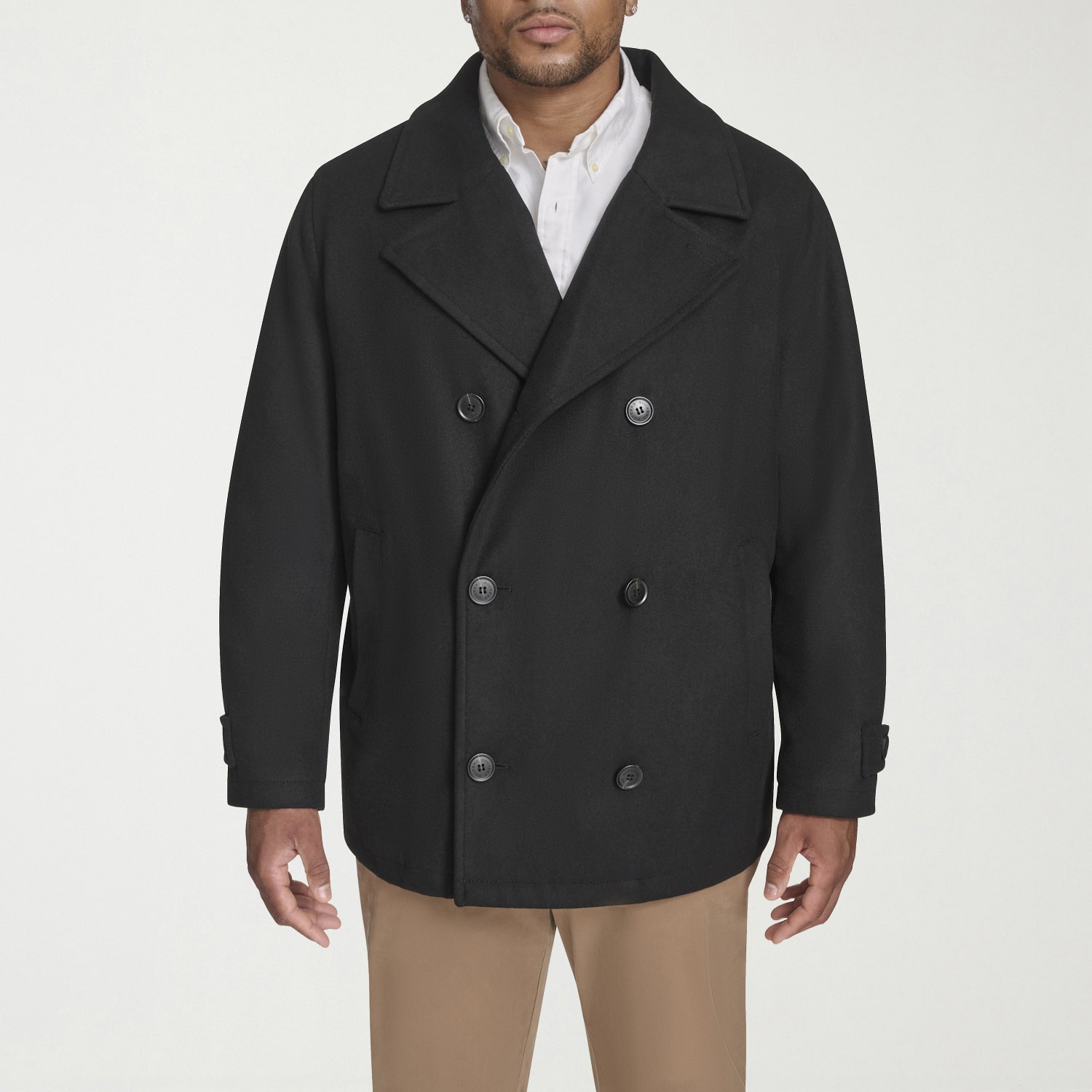 Dockers Unisex Adult Midweight Big and Tall Peacoat