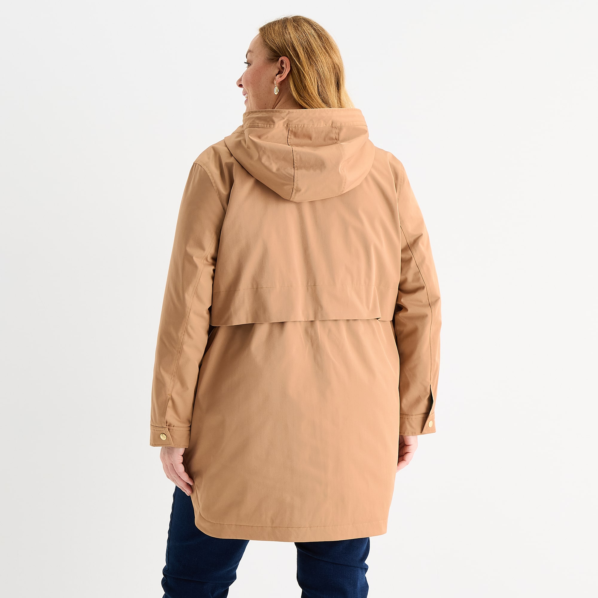 Liz Claiborne Womens Plus Midweight Anorak