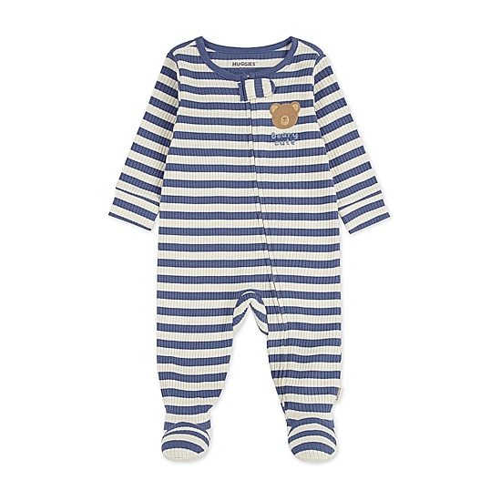 Huggies Baby Boys Striped Sleep and Play