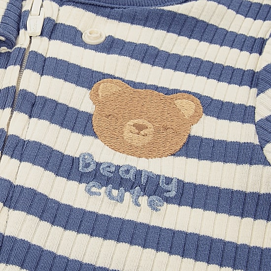 Huggies Baby Boys Striped Sleep and Play