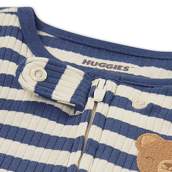 Huggies Baby Boys Striped Sleep and Play