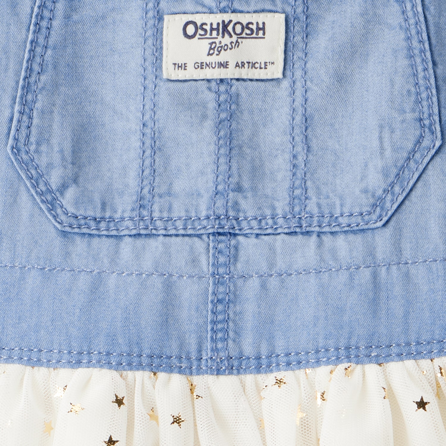 Oshkosh Toddler Girls Adjustable Straps Skirtalls
