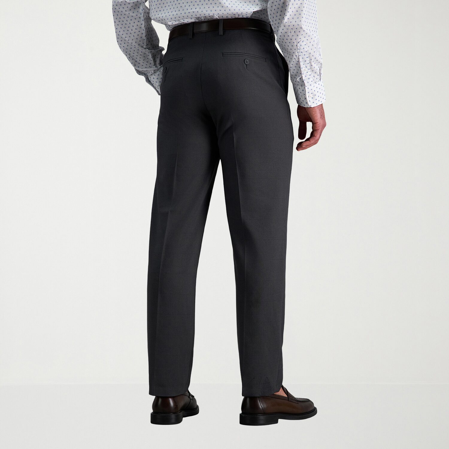 Haggar Premium Comfort Mens Classic Fit Dress Flat Front Pant