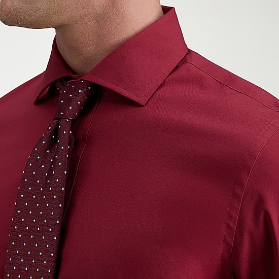 Haggar Premium Comfort Mens Slim Fit Long Sleeve Dress Shirt
