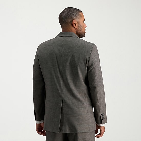 Haggar JMH Mens Classic Fit Plaid Suit Jacket