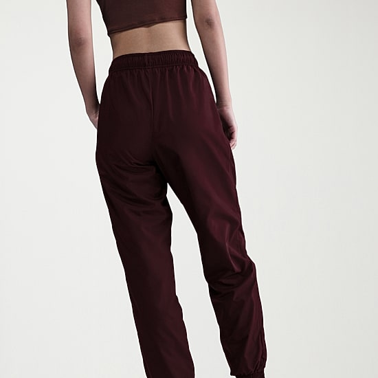 Nike Womens Drawstring Waist Lightweight Cinched Mid Rise Loose Fit Active Jogger Pant