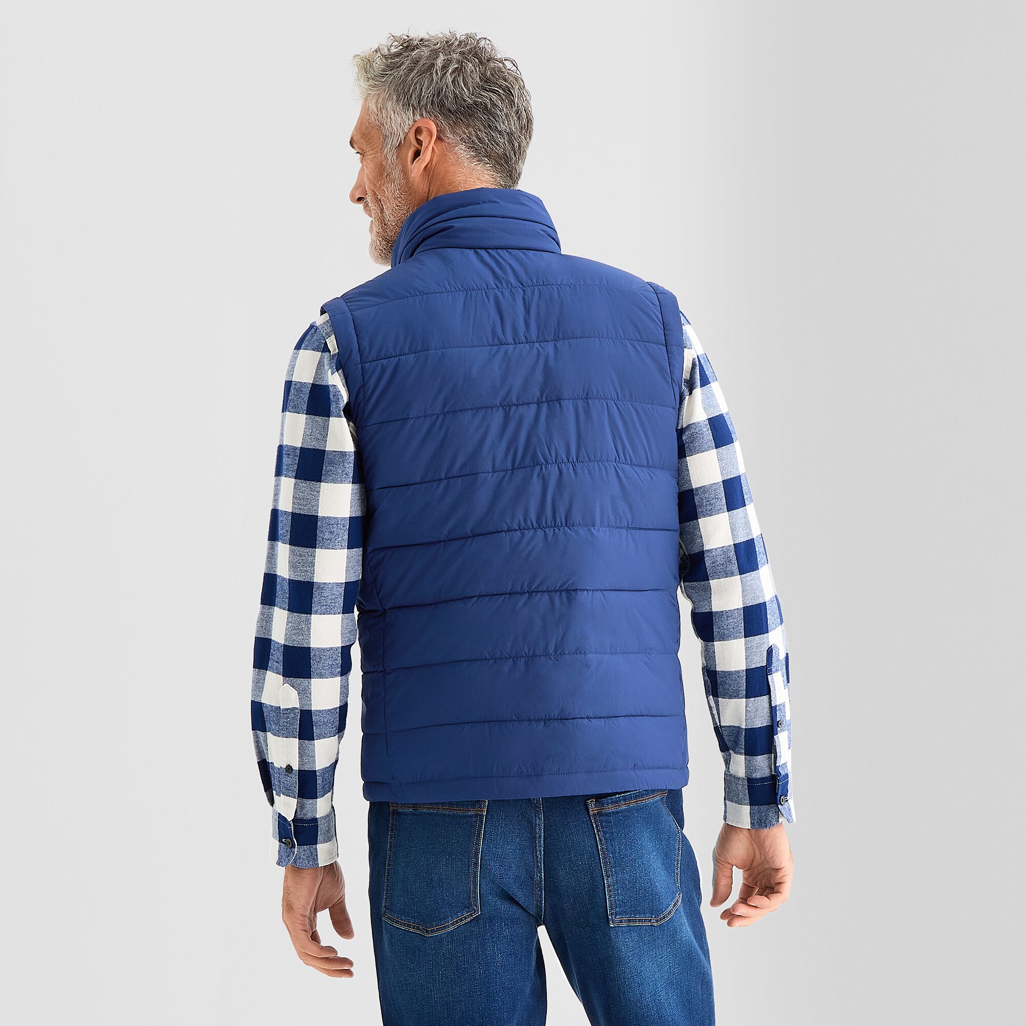 St. John's Bay Mens Packable Midweight Puffer Vest