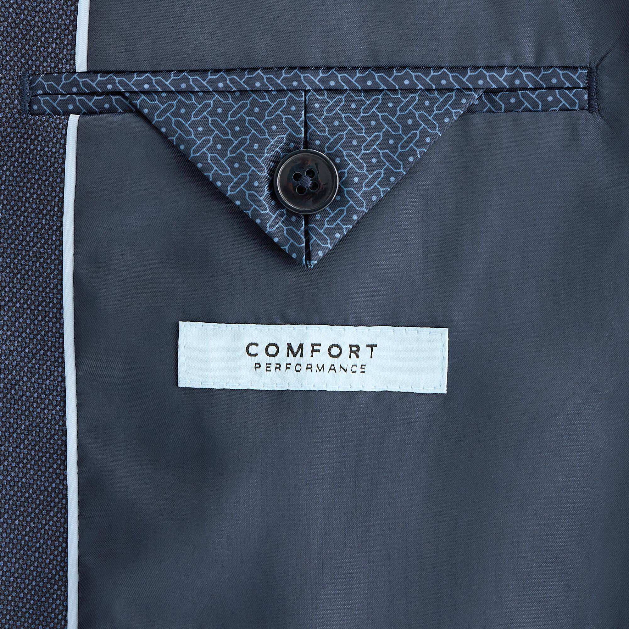 Van Heusen Birdseye Mens Stretch Fabric Modern Fit Suit Jacket
