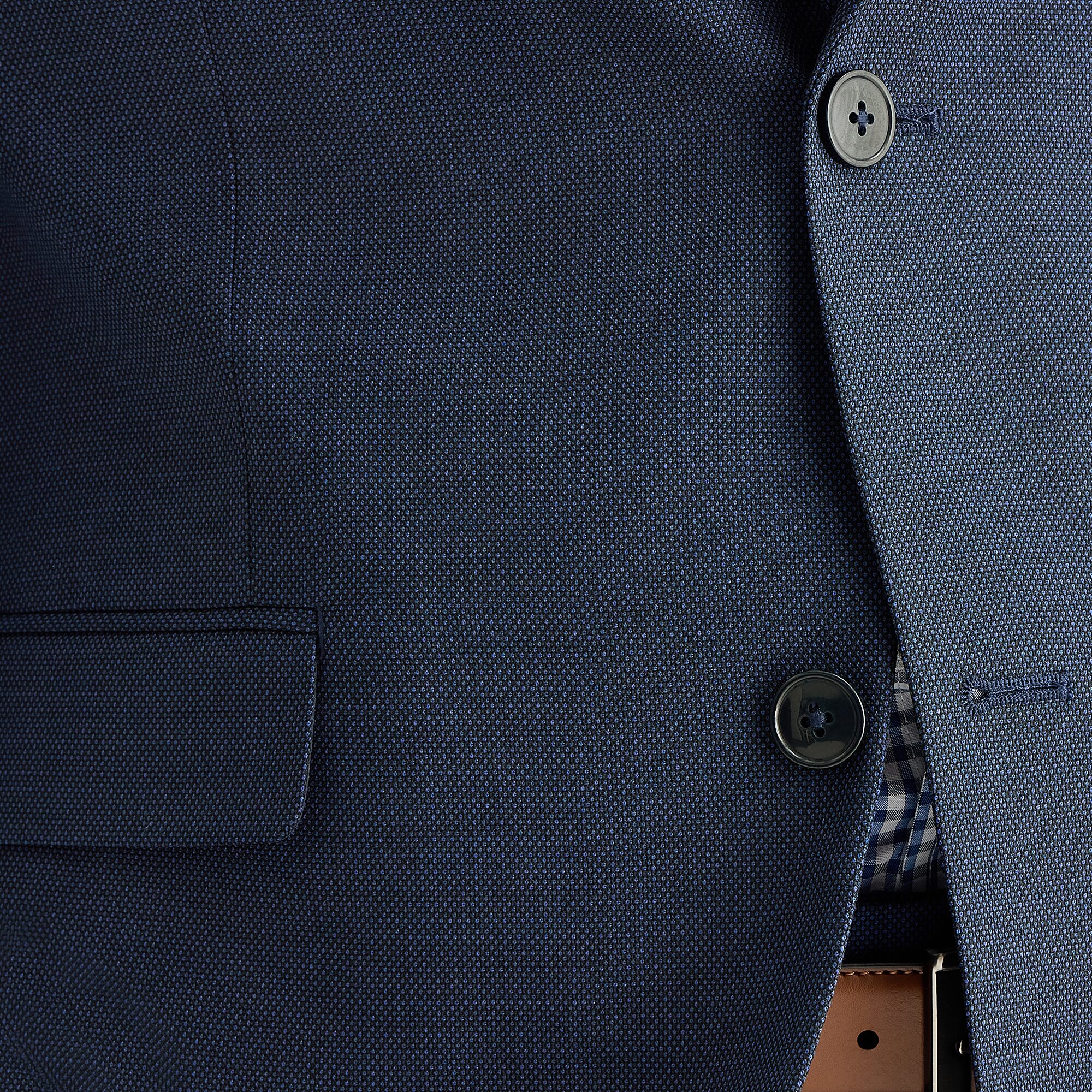 Van Heusen Birdseye Mens Stretch Fabric Modern Fit Suit Jacket