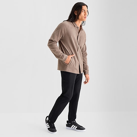 Stylus Raglan Knit Mens Shirt Jacket