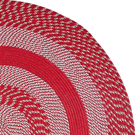 Better Trends Newport Braid Oval Rug
