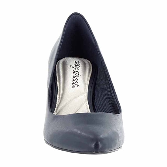 Easy Street Womens Pointe Pointed Toe Stiletto Heel Pumps