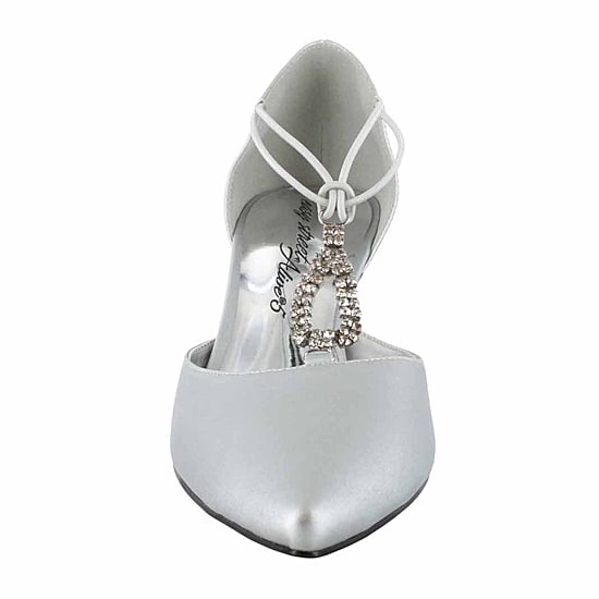 Easy Street Moonlight Womens Pointed Closed Toe Cone Heel Pumps