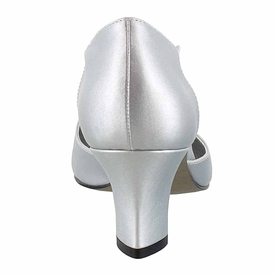 Easy Street Moonlight Womens Pointed Closed Toe Cone Heel Pumps
