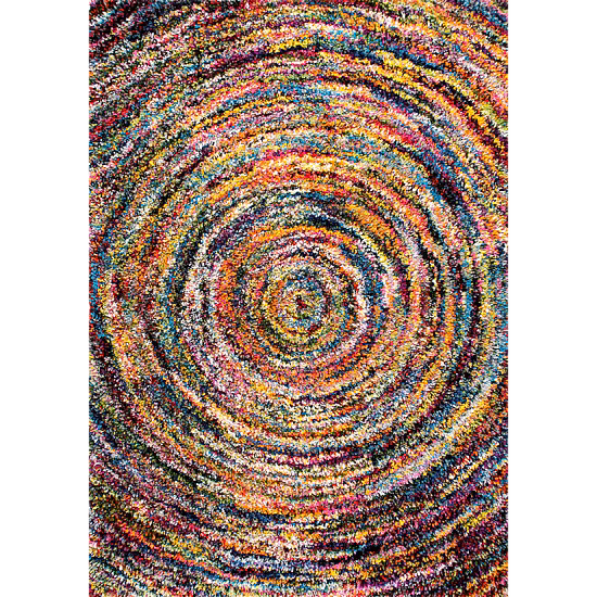 nuLoom Ardelle Swirl Shaggy Rug