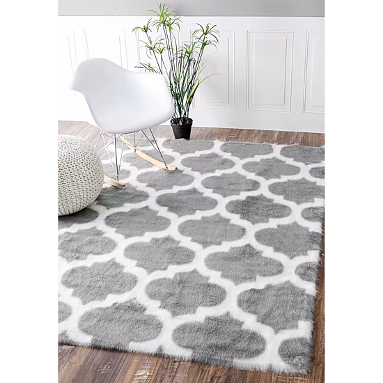 nuLoom Faux Sheepskin Shaunna Rug