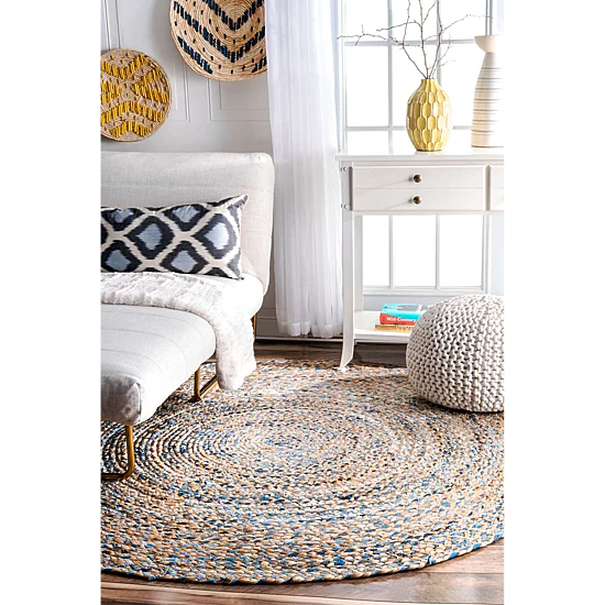 nuLoom Hand Braided Eliz Jute Rug