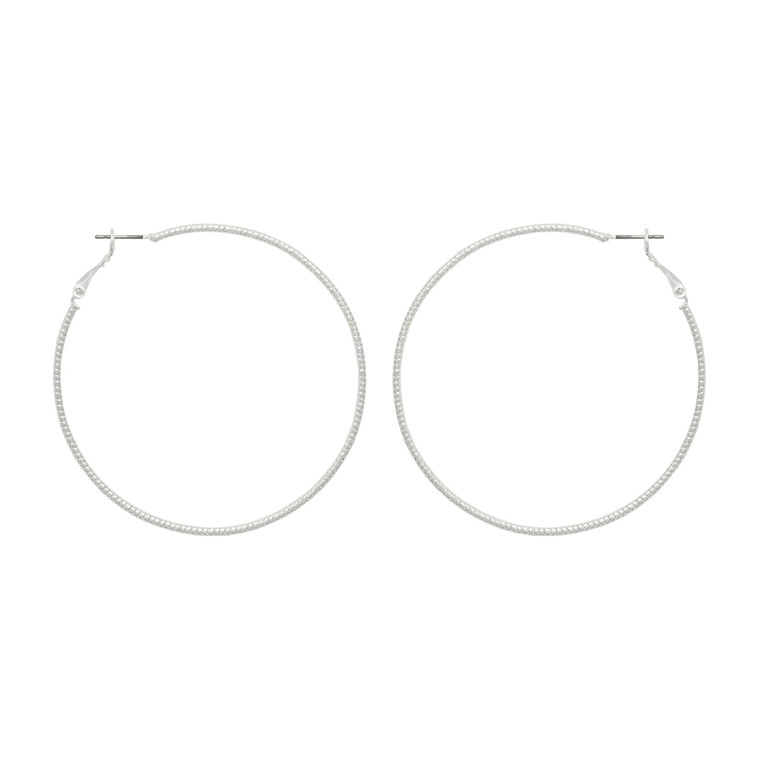 Mixit Womens 70mm Hypoallergenic Hoop Earrings
