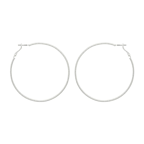 Mixit Womens 70mm Hypoallergenic Hoop Earrings