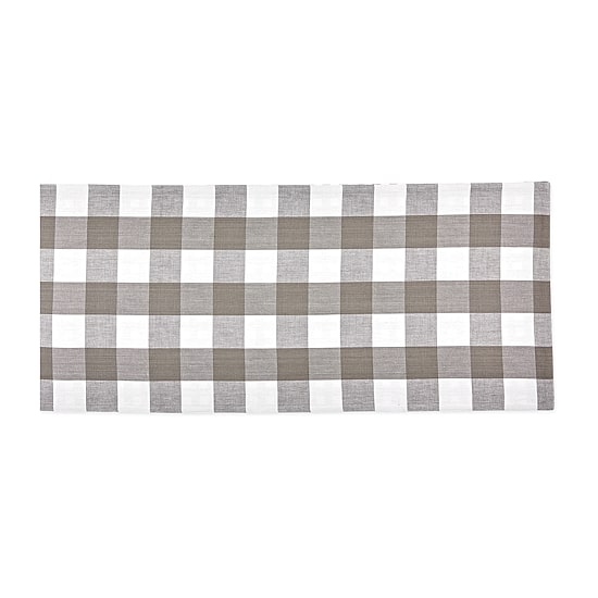 Design Imports Gingham Buffalo Check Table Runner