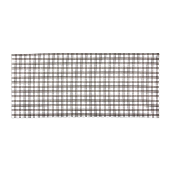 Design Imports Gingham Buffalo Check Table Runner