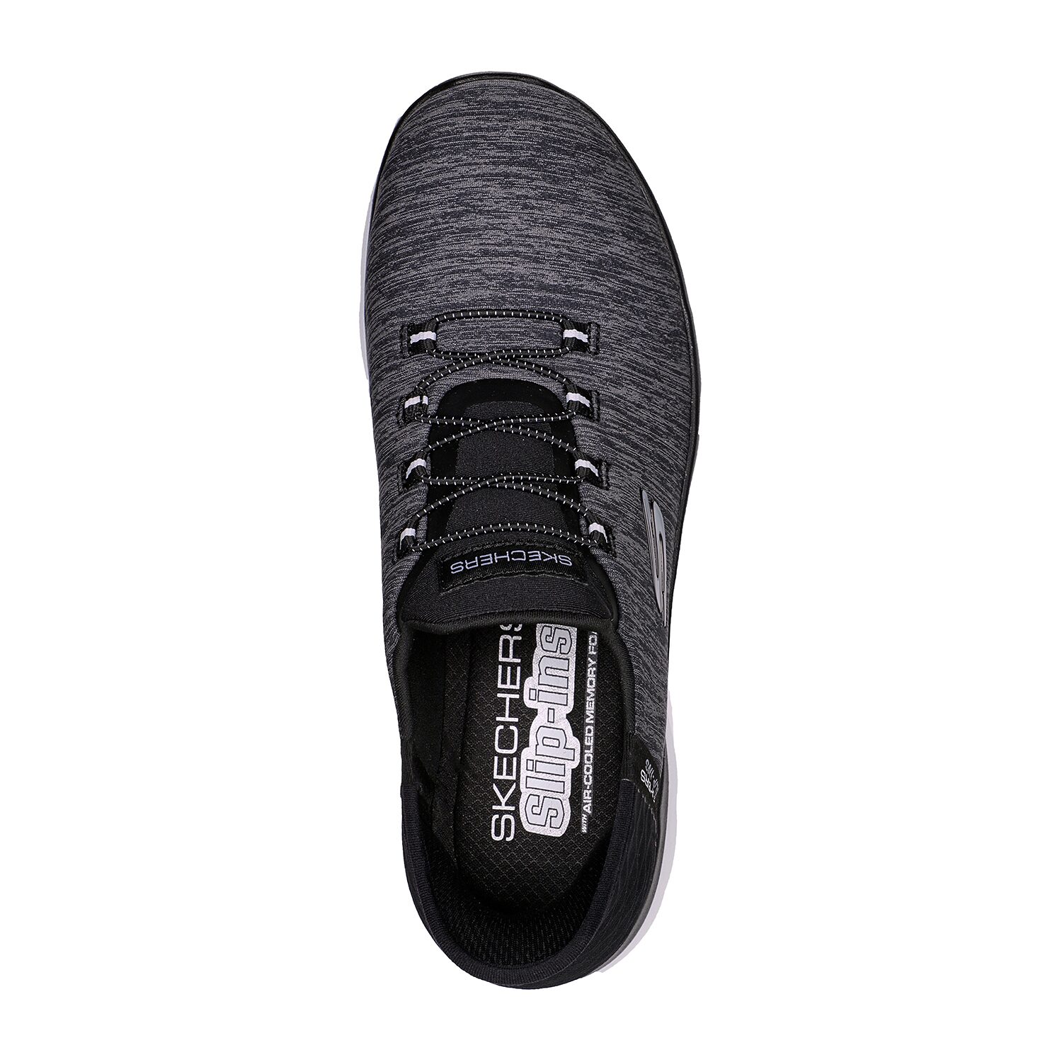 Skechers Hands Free Slip-Ins Summits Dazzling Haze Womens Slip-On Walking Shoes Wide Width
