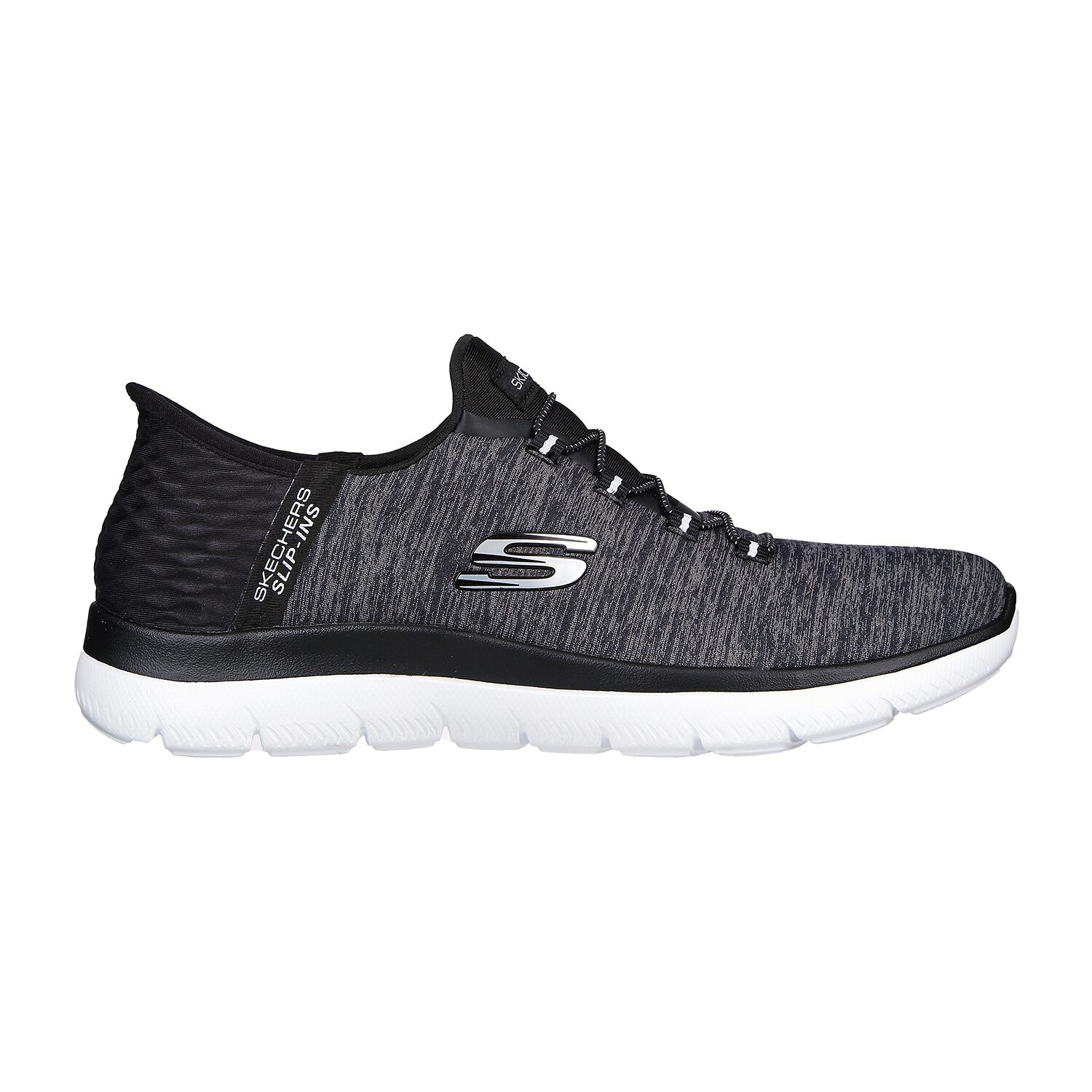 Skechers Hands Free Slip-Ins Summits Dazzling Haze Womens Slip-On Walking Shoes Wide Width
