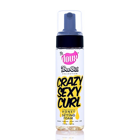 The Doux Bee Girl Collection: Crazy Sexy Curl Honey Setting Foam Hair Mousse